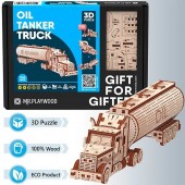 CAMION CISTERNA PARA CONSTRUIR EN MADERA 106 PIEZAS