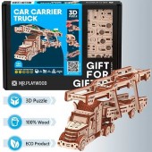 TRAILER PORTACOCHES PARA CONSTRUIR EN MADERA 134 PIEZAS