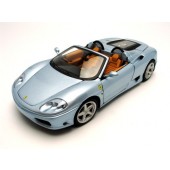 F360 SPIDER E1/18 `` THE ITALIAN JOB`` AZUL METALIZADO HOTWHEELS