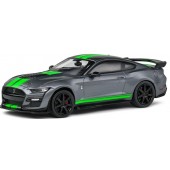 FORD MUSTANG GT500 2020 E1/18 RAYAS GRIS CARBONIZADO/VERDE NEÓN