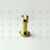 SOPORTE PEDESTAL PARA BARCOS TORNEADO EN LATON AMATI - 26 mm. (2 Unid.)