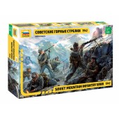 INFANTERÍA DE MONTAÑA SOVIÉTICA WWII 1942 E1/35