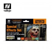 SET PINTURA EFECTOS ESPECIALES (8 Colores)