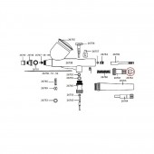 Tapón Final para aerógrafo D-102 (Ref.:26020-26021)
