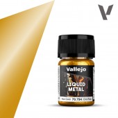 LIQUID METAL GOLD ORO ROJO 35 ML- BASE ALCOHOL