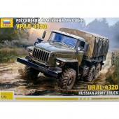 Russian Army Truck 6X6 Ural 4320 E1/72