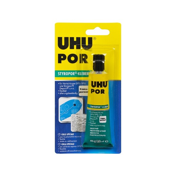 calentar clima gas PEGAMENTO PARA POLIESTIRENO EXPANDIDO UHU POR 40 gr. - VALENCIA - 46005 -  SPAIN. +34 963330446
