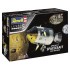 Nave espacial Apolo 11 con interior E1/32 con pegamento y pintura