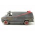 FURGONETA GMC Vandura a-Team Van (SERIE EQUIPO A -1983-87) E1/18 GRIS NEGRO SUCIA