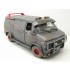 FURGONETA GMC Vandura a-Team Van (SERIE EQUIPO A -1983-87) E1/18 GRIS NEGRO SUCIA