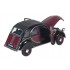 CITROEN 2CV 6 CHARLESTON E1/24 ROJO -NEGRO