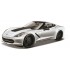 CORVETTE STINGRAY 2014 E1/24 PLATA (SERIE MUSCLE)