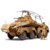 Sd.Kfz.232 Vehículo blindado pesado alemán de 8 ruedas ``Afrika-Corps``  E1/35