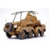 Sd.Kfz.232 Vehículo blindado pesado alemán de 8 ruedas ``Afrika-Corps``  E1/35
