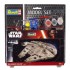 STAR WARS, MODEL SET HALCON MILENARIO E1/241 (Incluye pinturas básicas y pegamento)