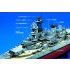 ACORAZADO NORTEAMERICANO BB-62 NEW JERSEY  E1/350