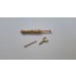 CULEBRINAS O FALCONETES DE LATON CON PIE 32 mm (UNIDAD)