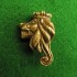 MASCARON DE PROA - CABEZA DE LEON EN METAL 3´5 cm (DECORACION DE METAL)
