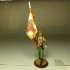 XV BANDERA ANTIGUO REINO DE LEÓN 54 mm