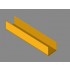 PERFIL LATON EN U 1X1X305 mm