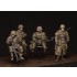 GERMAN TANK RIDERS. (Ardennes 1944) E1/35